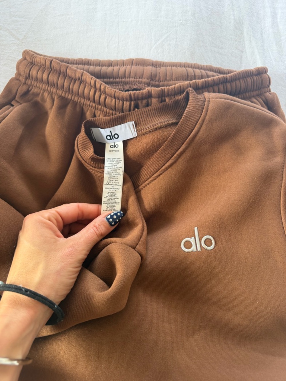 Brown Cozy Sweatshirt & Jogger Set (from boutique) - Picture 2 of 2